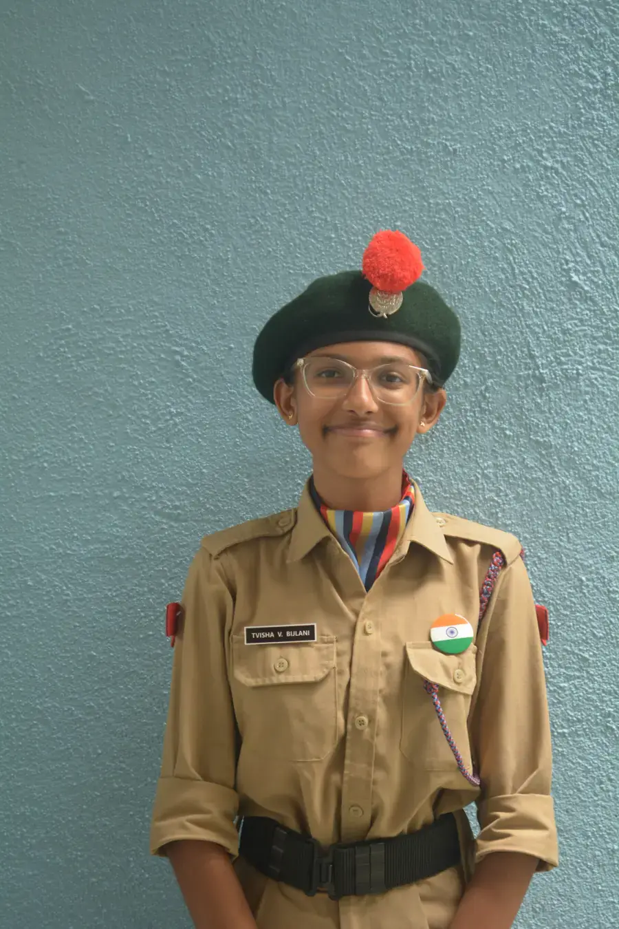 NCC cadets of The Mindcrest School