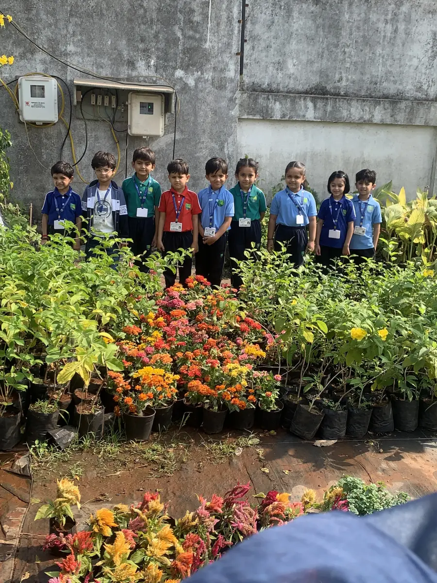 Foundational Years children on a nature walk