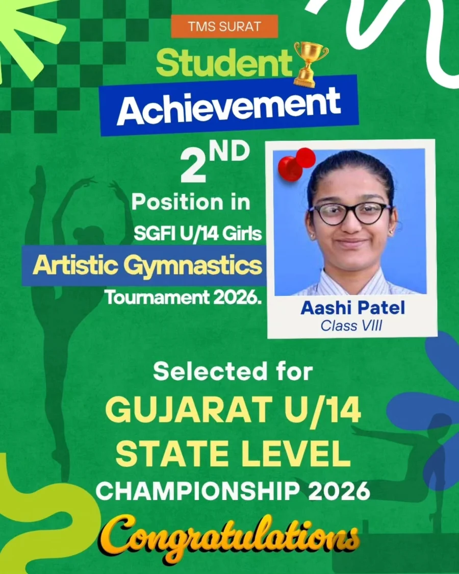 Securing 2nd Position in SGFI U/14 Girls Artistic Gymnastics Tournament 2026