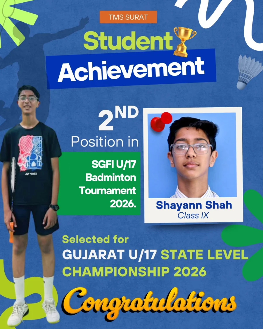 Securing 2nd Position in the SGFI U-17 Badminton Tournament 2026